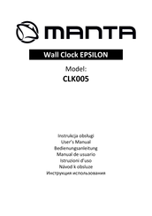 Manta EPSILON CLK005 Manual De Usuario