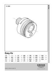 Grohe Easy-fix 12 088 Manual De Instrucciones