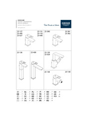 Grohe 23 131 Manual De Instrucciones
