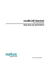 natus neoBLUE blanket Guía Para Uso Domiciliario