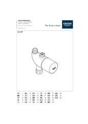 Grohe 34 487 Manual De Instrucciones