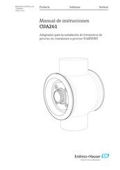 Endress+Hauser CUA261 Manual De Instrucciones