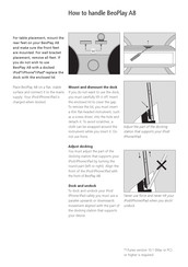 BeoPlay A8 Manual Del Usuario