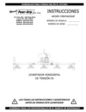 WOOD'S POWR-GRIP FL6HV11AC Instrucciones