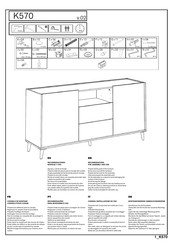 MIRAKEMUEBLE K570 Manual De Instrucciones