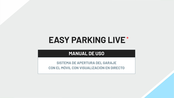 Baintex EASY PARKING LIVE Manual De Uso