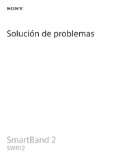 Sony SWR12 Solución De Problemas