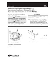 Cooper MH4LED Instrucciones De Instalación