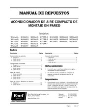 Bard W72AA-B Manual De Repuestos