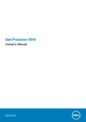 Dell Precision 5510 Manual Del Usuario