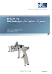 DÜRR EcoGun 116 Instrucciones De Servicio