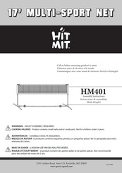 Sport Squad HIT MIT HM401 Instrucciones De Ensamblaje