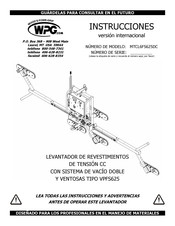 WPG MTCL6FS625DC Instrucciones