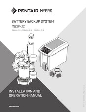 Pentair MYERS MBSP-3C Manual De Instalación Y Funcionamiento