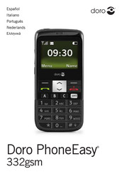 Doro PhoneEasy Manual Del Usuario