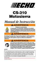 Echo CS-310 Manual De Instruccion