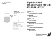 Endress+Hauser liquiphant FEL 57 Manual Del Usuario