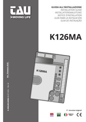 tau K126MA Guía Para La Instalación