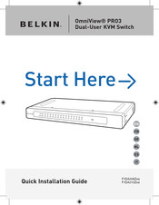 Belkin F1DA208Zea Guía De Instalación Rápida