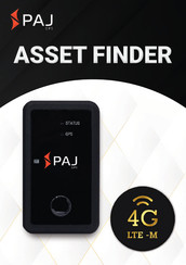 PAJ GPS ASSET FINDER 4G Manual De Instrucciones