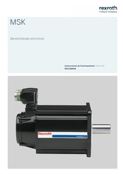 Bosch rexroth MSK Serie Instrucciones De Funcionamiento