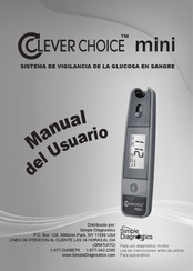 Simple Diagnostics Clever Choice mini Manual Del Usuario