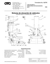 OTC 1520 Instrucciones De Funcionamiento