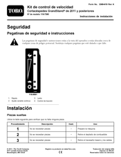 Toro 119-7390 Instrucciones De Instalación