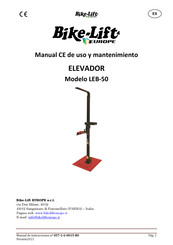 Bike-Lift LEB-50 Manual De Uso Y Mantenimiento