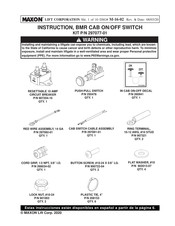 Maxon 297077-01 Instrucciones