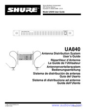 Shure UA840 Guía Del Usario
