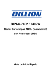 Billion BIPAC-7402W Guia De Inicio Rapido