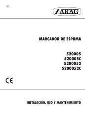 ARAG 5200052C Instalación Uso Y Mantenimiento