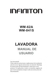 Infiniton WM-62A Manual De Usuario