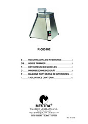 Mestra R-080102 Manual De Instrucciones