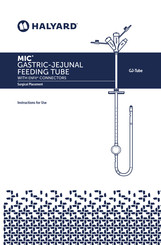 Halyard MIC GJ-Tube Manual Del Usuario