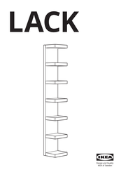 IKEA LACK Manual De Instrucciones