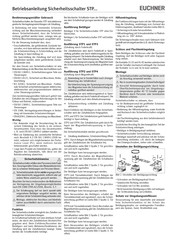 EUCHNER STP1-4131 Serie Manual De Instrucciones