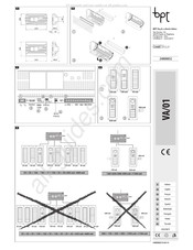 Bpt VA/01 Manual De Instrucciones