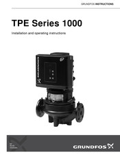 Grundfos TPE 1000 Serie Instrucciones De Instalación Y Funcionamiento