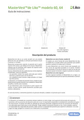 Liko MasterVest 64 Guía De Instrucciones