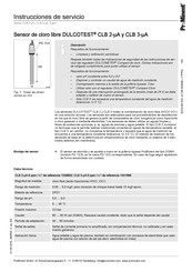 Prominent DULCOTEST CLB 2-μA Instrucciones De Servicio