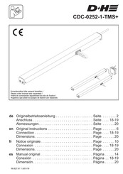 D+H CDC-0252-1-TMS+ Manual Original