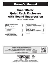Tripp-Lite SmartRack SRQ18U Instrucciones De Funcionamiento Y Manual Del Propietario