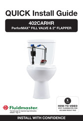 Fluidmaster 402CARHR Guía De Instalación Rápida