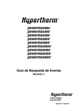 Hypertherm PowerMax190c Guía De Búsqueda De Averías