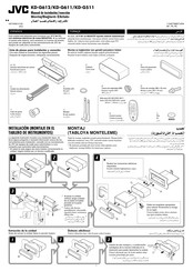 JVC KD-G511 Manual De Instalación