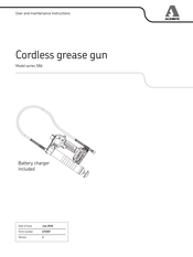 Alemite 586 Serie Instrucciones De Usuario Y Mantenimiento