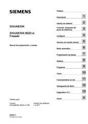 Siemens Sinumerik 802D Manual De Programación Y Manejo