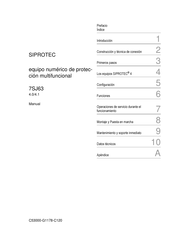 Siemens SIPROTEC 7SJ63 Manual